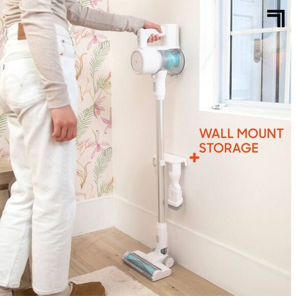 Sharper Image - Cordless Vacuum Lightweight Stick an White - Picture 8 of 11